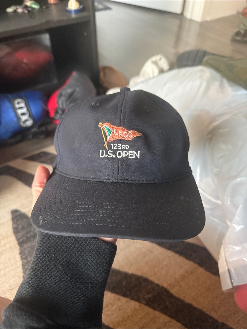 LA Country Club US Open Navy Embroidered U.S. Open Pennant Cap